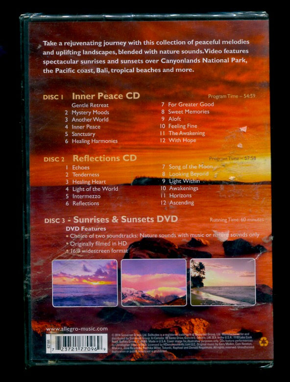 Solitudes Complete Rejuvenation: A Natural Experience DVD + 2 CDs Deep Relaxation