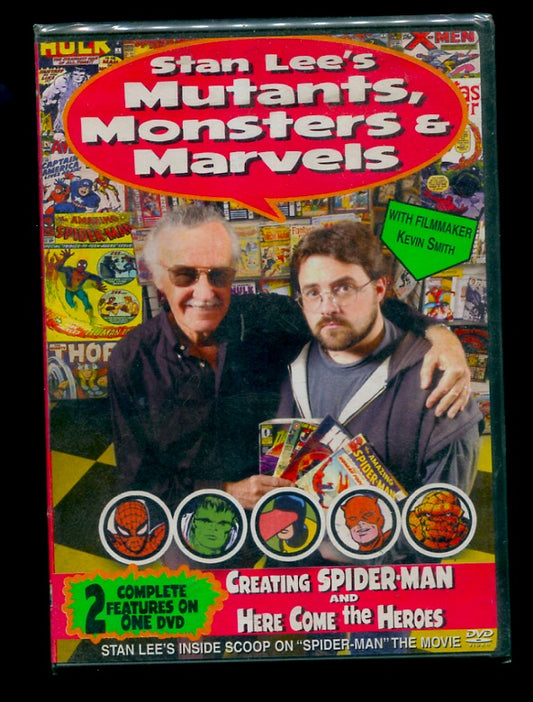 Stan Lee's Mutants, Monsters and Marvels (DVD, 2002, Widescreen) NEW