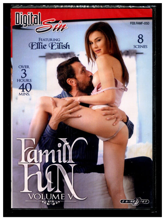 Family Fun Vol. V Digital Sin Films ADULT DVD 2 Disc set