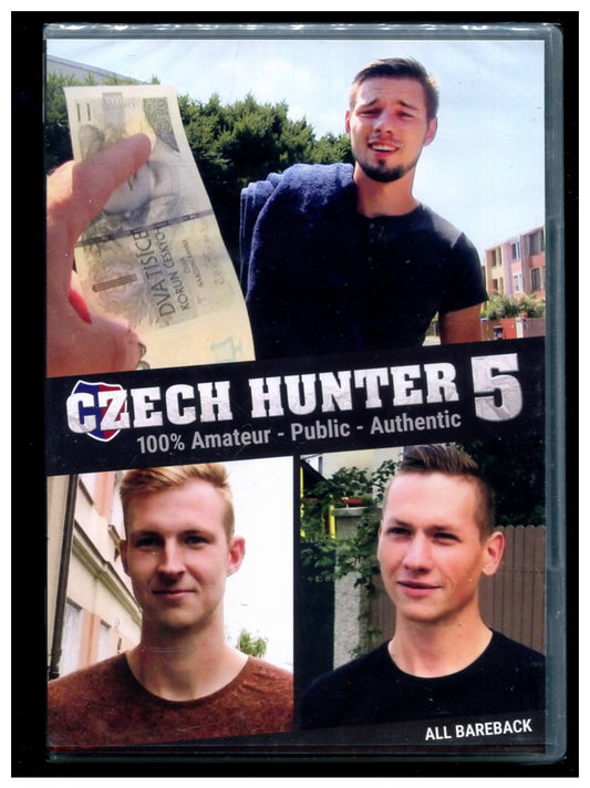 Czech hunter 5 All bareback GAY ADULT DVD