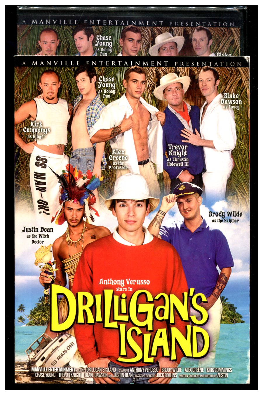 Drilligan's Island Manville Entertainment Films GAY ADULT DVD